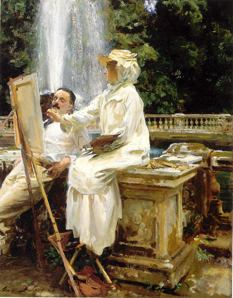 Wilfrid de Glehn's Fountain Frascati 1907